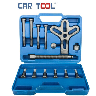

CAR TOOL 13pcs Harmonic Balancer Steering Wheel Puller Removal Automotive Tools Heavy Duty Crankshaft Gear Pullery Repair Kit