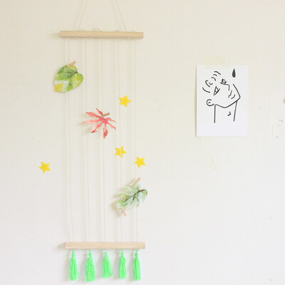 

Toponeto Hanging Photo Display Macrame Wall Decoration Pictures Organizer Boho Home Decor