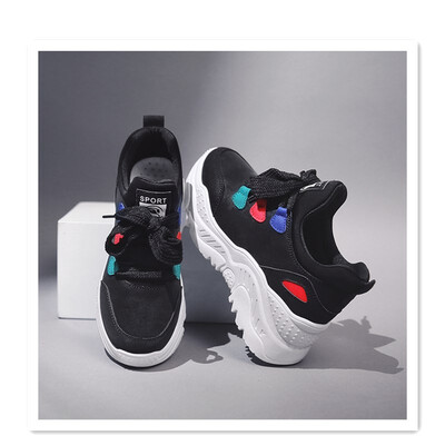 

Fashion net red running shoes 2018 autumn new net red Korean version of the tide wild thick bottom casual shoes