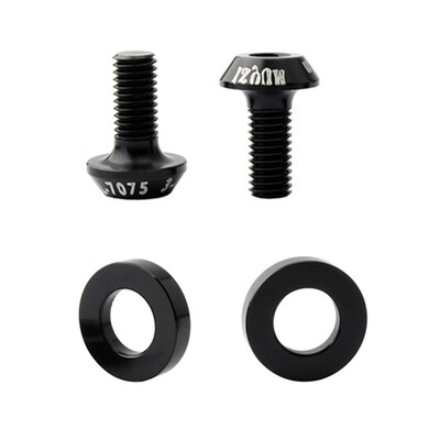 

2Pcs Road Folding Bike Cycling C Clamp Brake Pad Fixing Screws M5 Lock Screw
