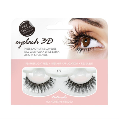 

Gobestart 1 Pair 3D False Lashes Fluffy Strip Eyelashes Long Natural Party Makeup