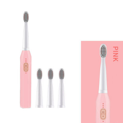 

Ultrasonic Vibration Couple USB Rechargeable Male&Female Soft Hair Waterproof Electric Toothbrush 2019 New