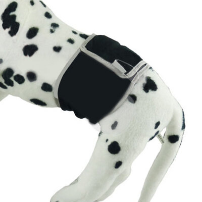 

XL Size Reusable Male Pet Dog Puppy Diaper Nappy Sanitary Pants Toilet Underwear Soft Blue Black