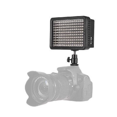 

Professional Dimmable Ultra High Power LED Video Light 5600K Photography Fill Light 160 LEDs Beads CRI 95 with Color Filters for