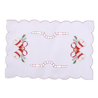 

Tailored 1PC Christmas Table Mat Bowl Fork Placemat Decoration family Party Atmosphere