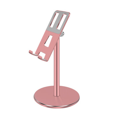 

Liftable Phone Tablet Stand Adjustment Aluminum Alloy Bracket Desktop Holder for iPhone IPad Samsung EBook Reader Up To 10 Inch