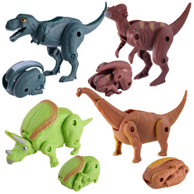 

〖Follure〗Simulation Dinosaur Toy Model Deformed Dinosaur Egg Collection For Kids