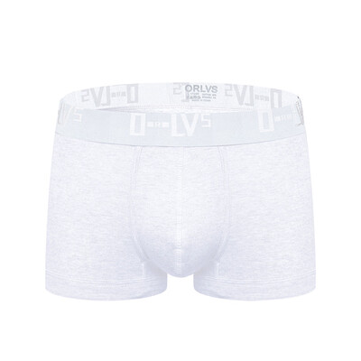 

Men Fashion Personality Briefs Solid Color Body Shaping Breathable Seamless Cotton Boxer Briefs -2XL 3 Colors