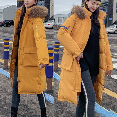 

Roseonmyhand Fashion Womens Solid Casual Long Bread Clothing Winter Warm Loose Overcoat