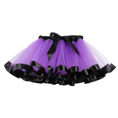 

Baby Girls Skirt Halloween Tutu Princess Mesh Dot Print Matching Children High Waist Ballet Kids Party Dance Skirts 2-7Y 2019