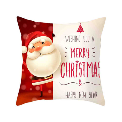 

Tailored Christmas Pillow Cover Decor Pillow Case Sofa Waist Throw Cushion Cover