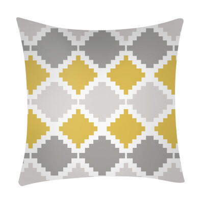 

〖Follure〗Print Pillow Case Polyester Sofa Car Cushion Cover Home Decor