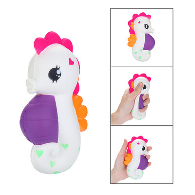 

YIWULASquishies Seahorse Scented Slow Rising Squeeze Toys Stress Reliever Toys