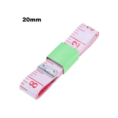 

1500mm Color Soft Inch Tape Measure Sewing Tapes Measuring Tape Mixed color&20mm