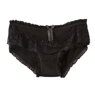 

Sexy Summer New Style Women Fashion Design Lingerie Seamless Briefs Lace Bow Low Waist Sexy Underwear Panties Women