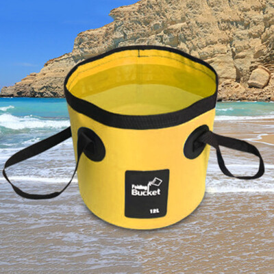 

Portable Fishing Foldable Bucket Water Container Storage Carrier Waterproof Bag