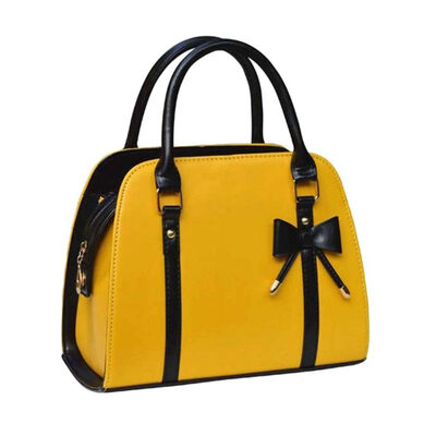 

Fashion Women Bowknot Zipper Handbag Tote Faux Leather Crossbody Shoulder Bag