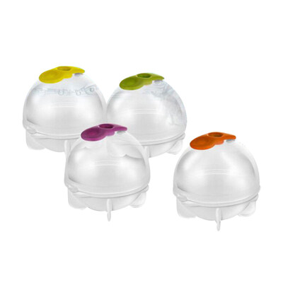 

4Pcs Round Ball DIY Whiskey Cocktail Ice Cube Mold Cream Mould Kitchen Tool