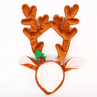 

Fashion Christmas Deer Antlers Party Costume Hairband Headband Women Girls Gifts