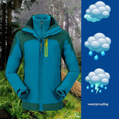 

Toponeto Men Winter Hooded Softshell Windproof Waterproof Soft Coat Shell Jacket