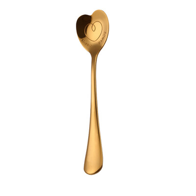 

Gobestart Colorful Spoon Handle Spoons Flatware Coffee Drinking Tools Kitchen Gadget BK