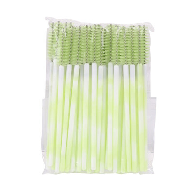 

New 50Pcs Eyelash Brushes Makeup Brushes Disposable Mascara Wands Applicator Spoolers Eye Lashes Cosmetic Brush Makeup Tools