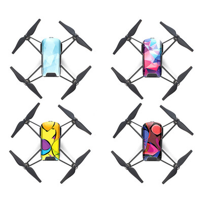 

Tailored PGY 4PC Cool Waterproof PVC Stickers Body Decals for DJI TELLO Drone