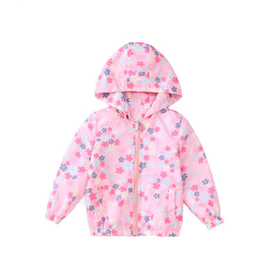 

Autumn Girls Baby Clothes Brand Floral outerwear coats for girls Babys Clothing hoodies Windbreaker Jackets coats