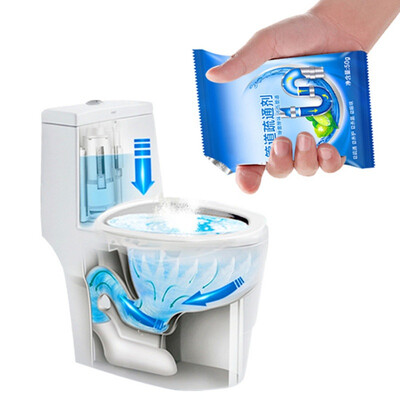 

Powerful sink drain cleaners Sticks sewage decontamination to deodorant The kitchen toilet bathtub sewer cleaning powder 50g