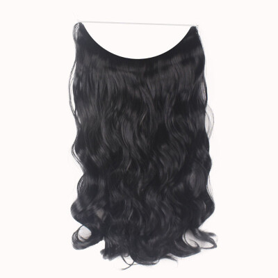 

Gobestart Fashion Thick Clip in Hair extensions Straight Curls Full Head Hairpiece Clip