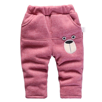 

Winter Baby Boy Cotton Fashion Pants Down Trousers Pantyhose With Bear Picture Cotton Pantyhose