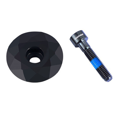 

MTB Bicycle Road Bike Universal 286mm Stem Top Cap Headset Cover Screw Bolt
