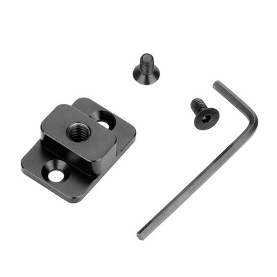 

Handle Mount Plate Adapter Aluminum Alloy with 14 Inch Screw Hole Monitor Holder Mount for DJI Ronin- Stabilizer