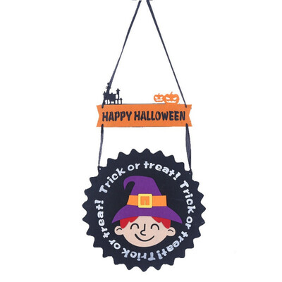 

Novelty Halloween Bar Door Pendant Trick Pumpkin Ghost Decor Ornament Party Gifts Halloween Party Accessories