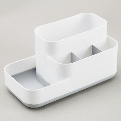 

Gobestart Creative Storage Box Plastic Detachable Finishing Cosmetics Desktop Rack