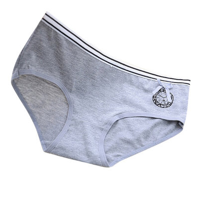 

New Women Sexy Low Waist Cotton Lace Briefs Panties Bowknot Underwear Thong G-String