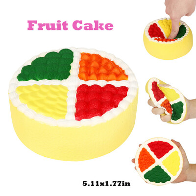 

YIWULAStress Reliever Fruit Cake Scented Super Slow Rising Kids Toy Cute Squeeze Toy