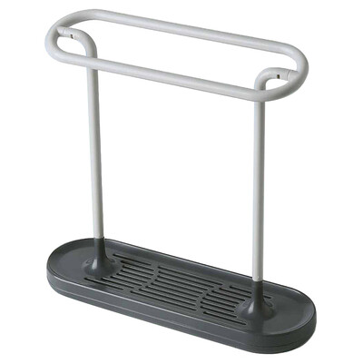 

Toponeto Hanging Bathroom Kitchen Utensil Box Hot Rag Storage Rack Plastic Holder Nice