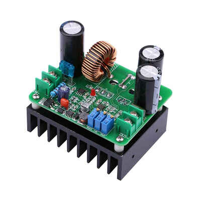 

DC-DC 12-90V to 12-130V Boost Module 15A 900W Continuously Adjustable Output Step Up Voltage Converter Regulator Module