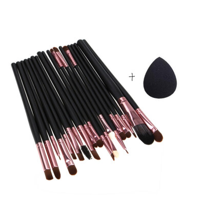 

20pcs Makeup Brushes Set Powder Foundation Eyeshadow Eyeliner Lip Brush Tool Sponge Beush Yo