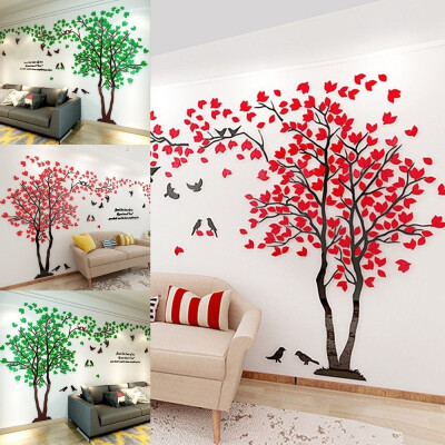 

New 3D Large Tree Arcylic Wall Stickers Room Decal Mural Art DIY Home Wall Decor