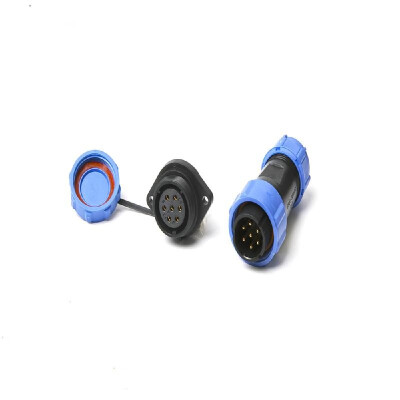 

SP17 IP68 Waterproof Connectors Circular Socket 17mm 2Pin 3Pin 4Pin 5Pin 7Pin 9Pin Multipole Plug