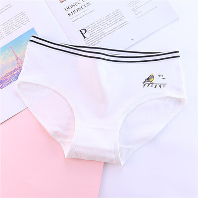 

Women Seamless Underwear Mid-rise Sexy Llingerie Briefs Cartoon Animal Print Cotton Panties Women Intimates Girl shorts culotte