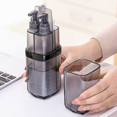 

Gobestart 1Set Portable Travel Camping Toiletry Organizer Toothbrush Razor Holder Wash Cup