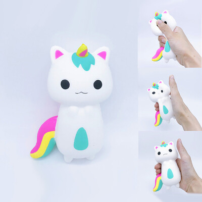 

YIWULARainbow Fox Scented Charm Slow Rising Squeeze Stress Reliever Toy