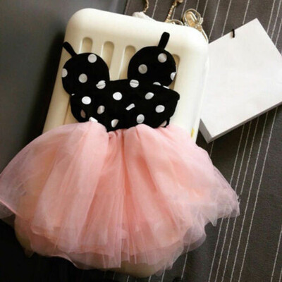 

Baby Girls Dress Cute Minnie Mouse Dresses Kids Toddler Skirt Tutu Dress