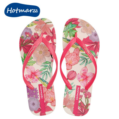 

hotmarzz small fresh non-slip flip-flops ladies fashion beach shoes summer