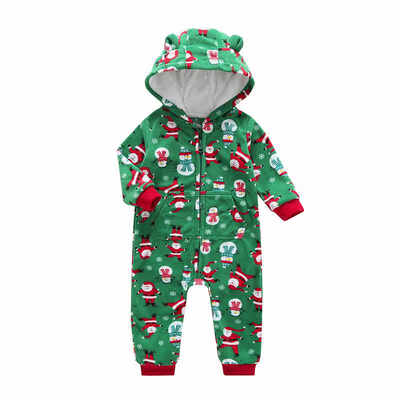 

Winter Rompers Newborn Baby girl Boys Clothes Children Jumpsuit Kids Christmas Cotton Overalls snowsuit Hoodies warm Clothing