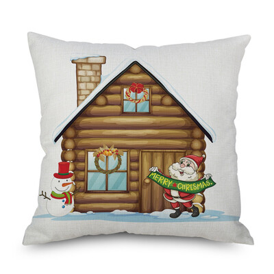 

18x18" Christmas Pillow Case Sofa Car Throw Cushion Covers Home Decor