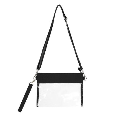

Clear Shoulder Bag Transparent Shoulder Purse Crossbody Clear Stadium Bag for Women